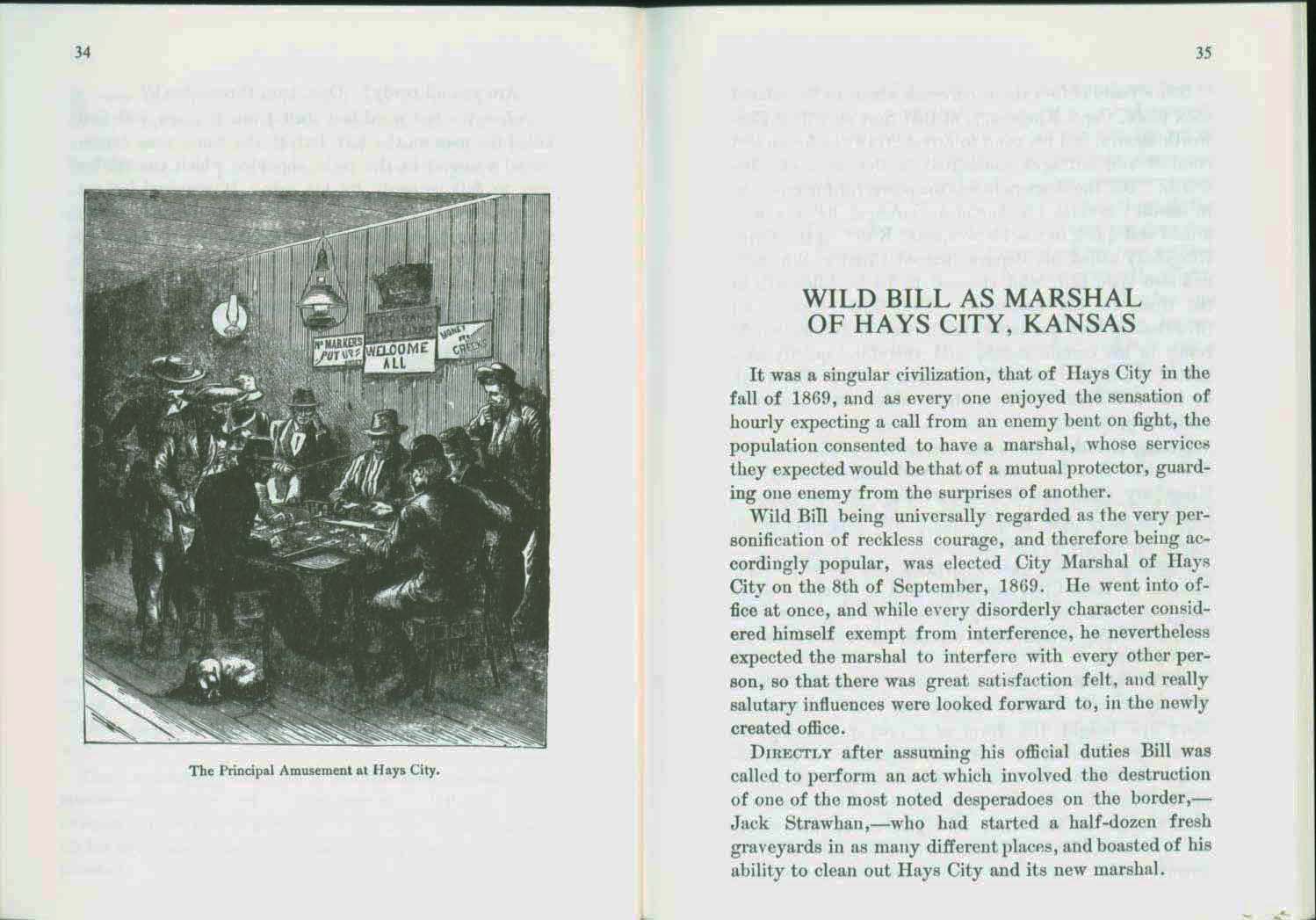 THE LIFE AND WONDERFUL ADVENTURES OF WILD BILL (J. B. Hickok). vist0013e